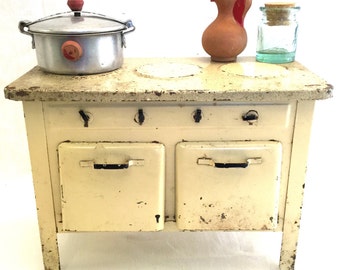 JOUET SMOBY CUISINIÈRE petite Cuisine dinette Neuf d'époque vintage France EUR 49,90 - FR