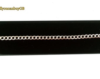 9ct gold bracelet. 9ct Gold Curb Chain. 375 gold bracelet
