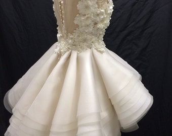 Vintage Tulle Prom Dress