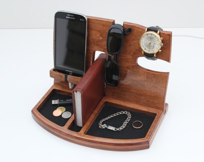 Gift for men,Fathers Day Gift,Phone Docking Station,Gifts for Boyfriend,Birthday Gifts For Men,Gifts For Husband,groomsmen gift,gift for man