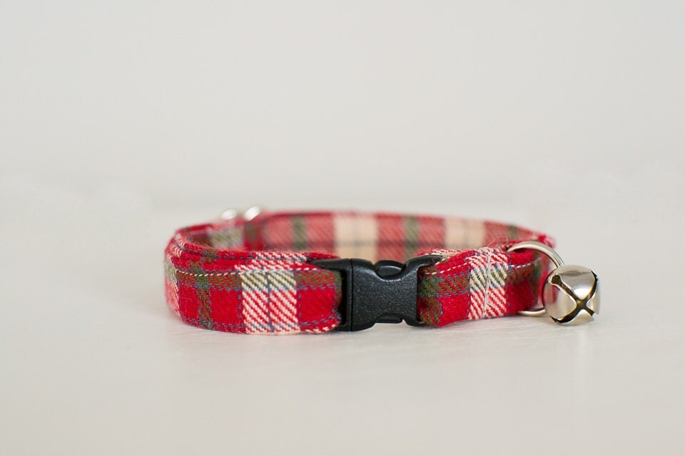 Cat CollarBreakaway Cat CollarPlaid Cat CollarFlannel Cat