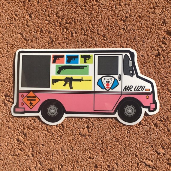 Ice Cream Truck Sticker