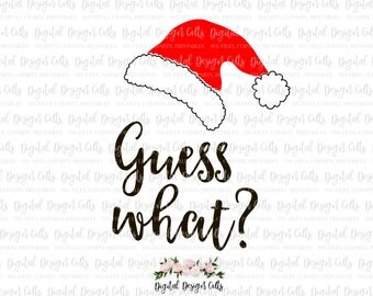 Guess what SVG, Christmas pregnancy announcement iron on, Guess what Iron-on, Guess what Onesie, Guess what Announcement, Guess what DIY