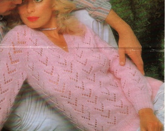 Lace jumper pattern Etsy