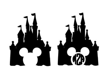 disney castle decal – Etsy