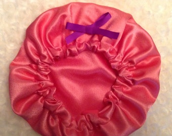 Pink Baby Hair Bonnet
