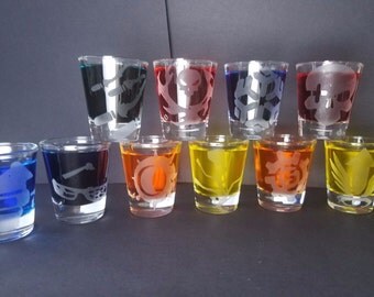 Overwatch Shot Glasses- Character Ultimates
