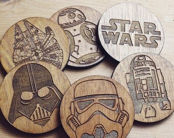 Star Wars set of 6 Coasters