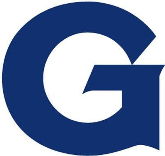 Vinyl Decal Sticker - Georgetown Hoyas Decal for Windows, Cars, Laptops, Macbook, Yeti, Coolers, Mugs etc