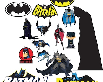 Logo Batman svg,png,jpg,eps for Print/ Silhouette Cameo/Cricut and Many More