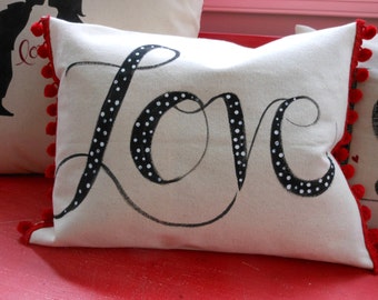 Valentine Pillow cover.