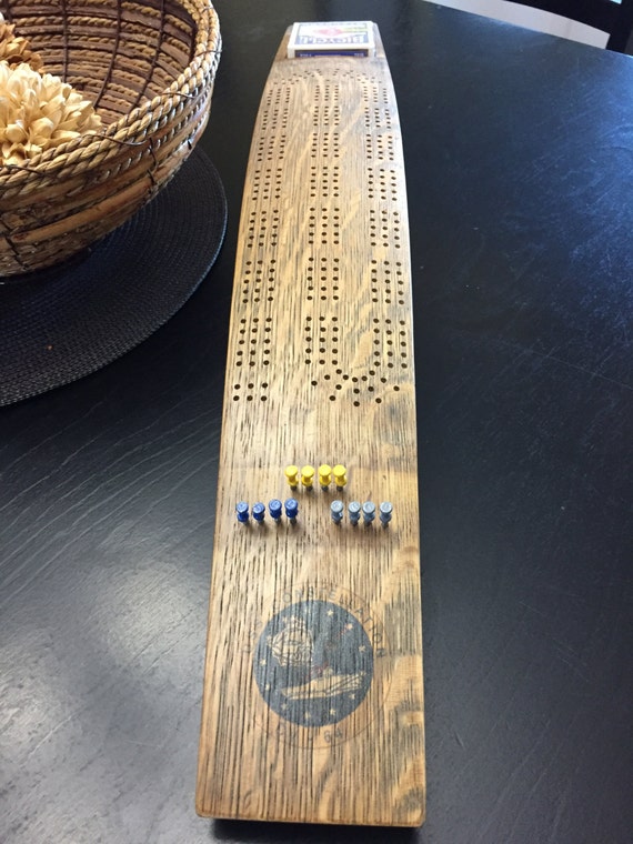 Custom 3-player Cribbage Board Made to order