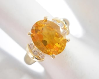 486 Citrine Ring