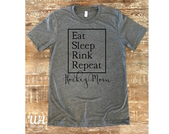 Hockey mom shirt, boy mom shirt, hockey shirt, mom shirts, customized shirts, gift for mom, gift for wife, sports shirt, hockey