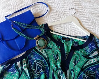 Vintage Plus Size , Vintage Plus Sun-frock , Plus Sun-dress , Vintage Sun-dress , Plus Halter Top ,