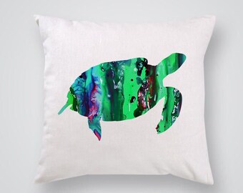 Tortoise Pillow Cover Throw Pillow Home Decor