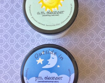 A.M. Cleanser - soothing oatmeal
