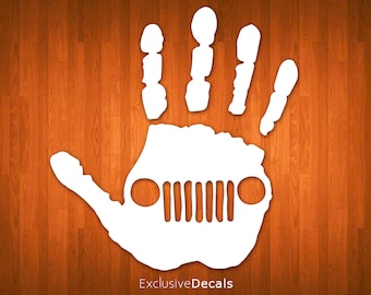 JEEP WAVE DECAL, jeep sticker, jeep decal yeti, car decal jeep, wrangler decal, jeep wrangler decal, jeep wrangler accessories, jeep wave