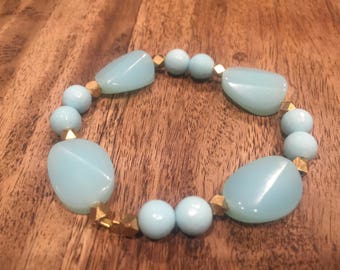 Amazonite bracelet | Etsy