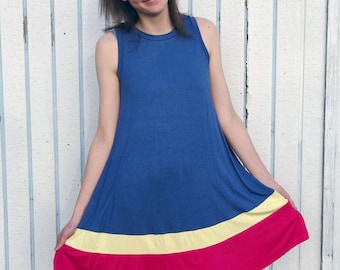 Colorblock dress