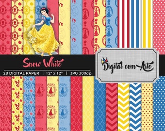 Snow White Digital Paper