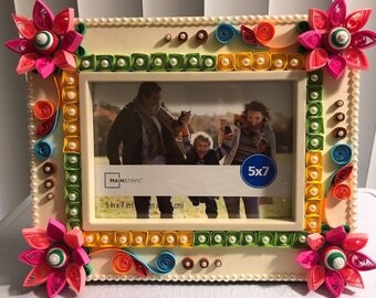 Paper Quilling Photo Frame