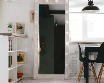 Vanity mirror with lights