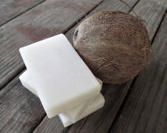 Organic Coconut soap DEATH by COCONUT-Handmade Soap-Palm Free Soap