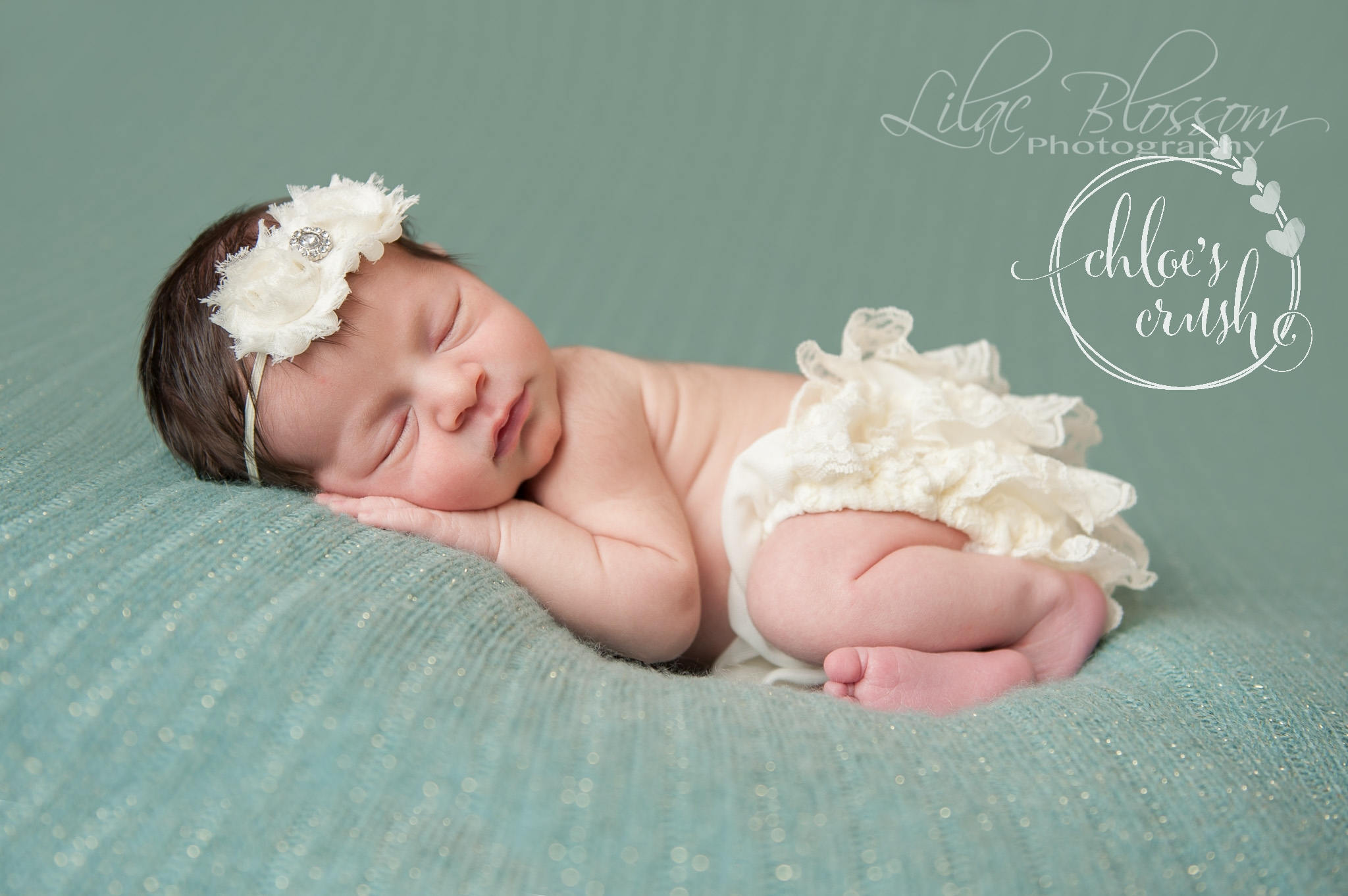 Ivory ruffle bum bloomer SET newborn girl baby girl newborn