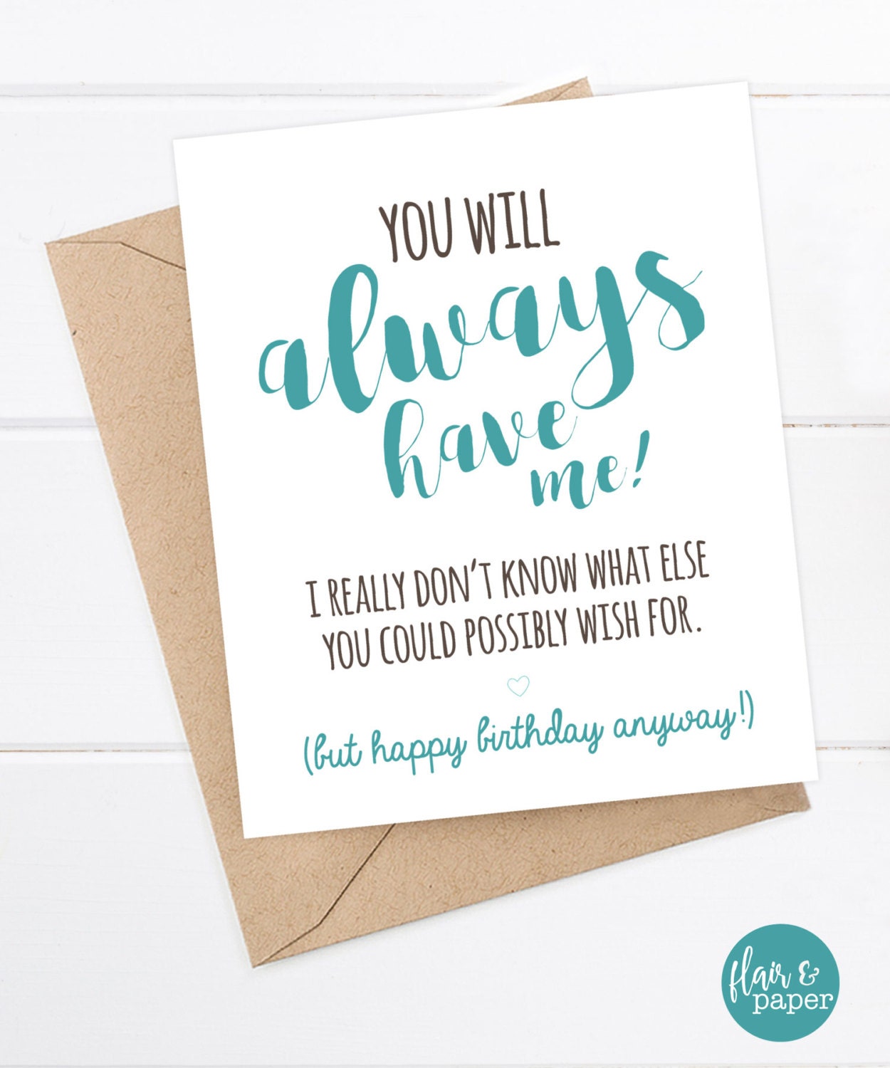 Birthday Card Funny Boyfriend Card Funny Girlfriend