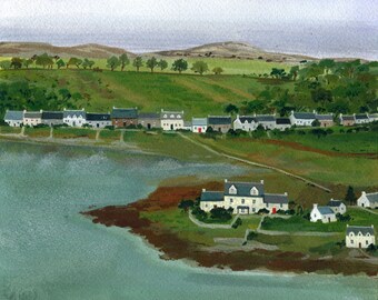 Wickerman Scenic Print