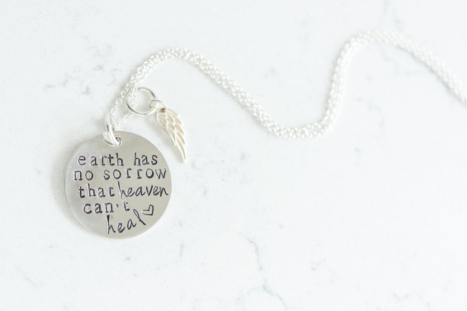 Download Earth has No Sorrow that Heaven Can't Heal necklace In