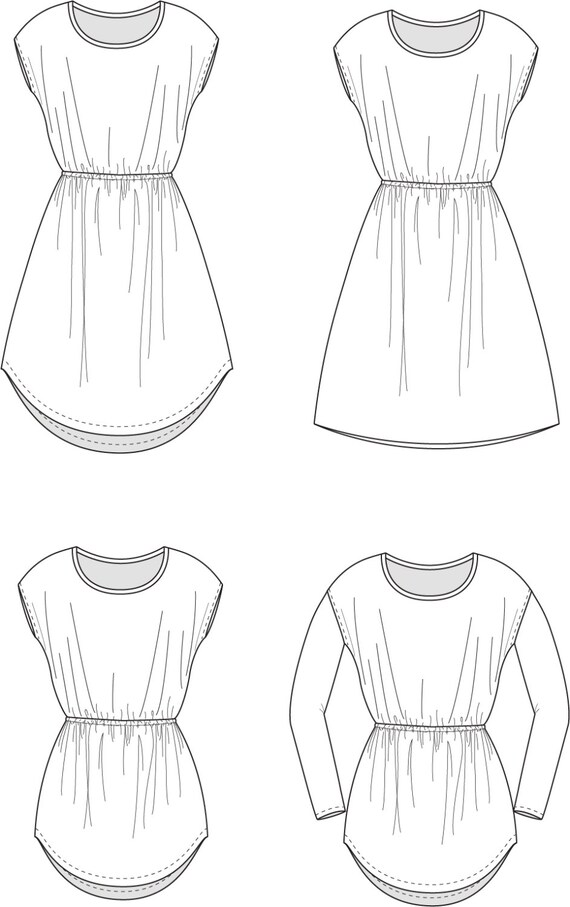 Deer Creek Tunic and Dress pattern Sizes xx-small x-small