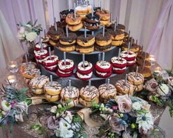 Custom Extra Large Round Donut Stand.