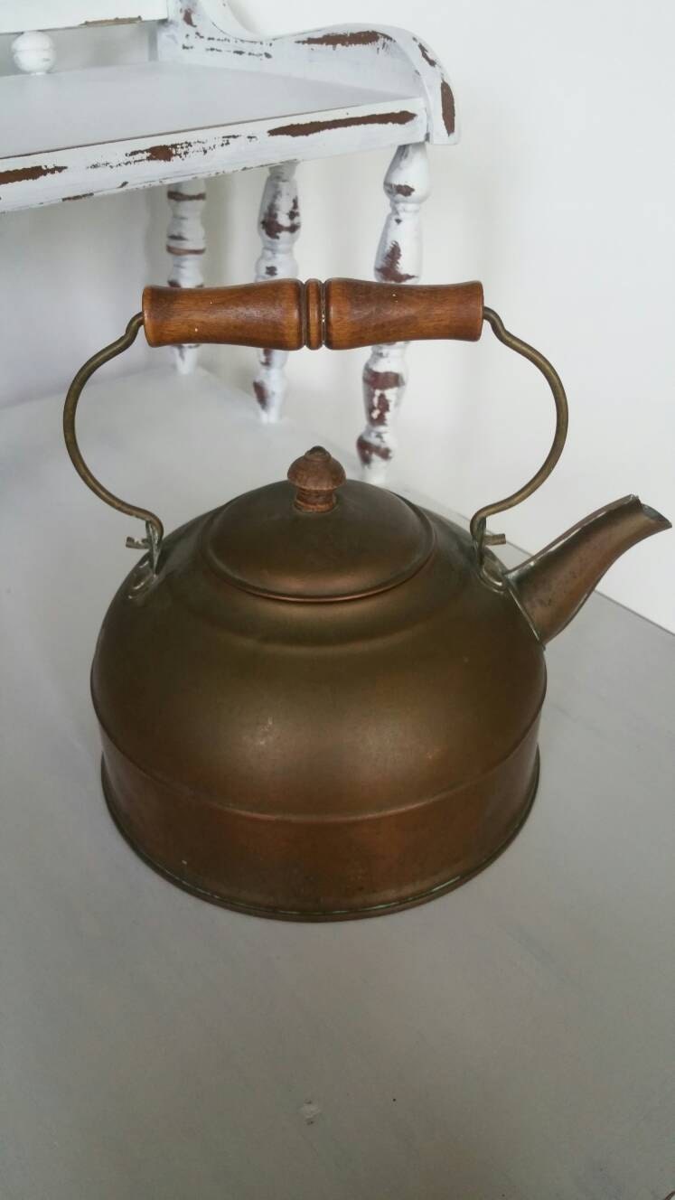 Vintage Copper Kettle Paul Revere Kettle by CreativelyAbleBelle