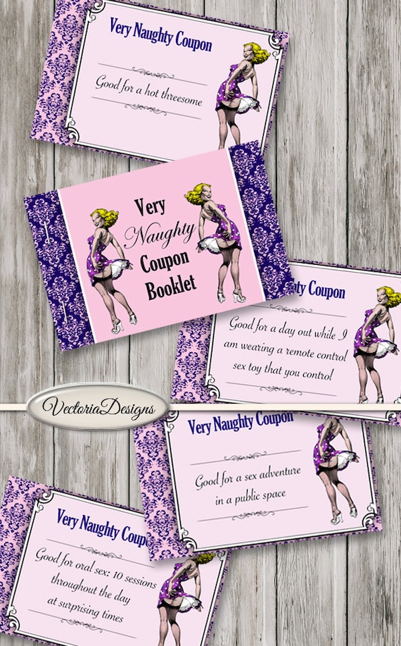 Printable Naughty Coupon Book Sex Coupons Printable Man T