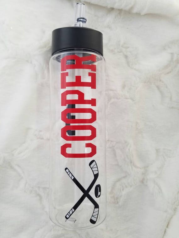 Personalized Hockey Water Bottle Sport Water Bottle BPA