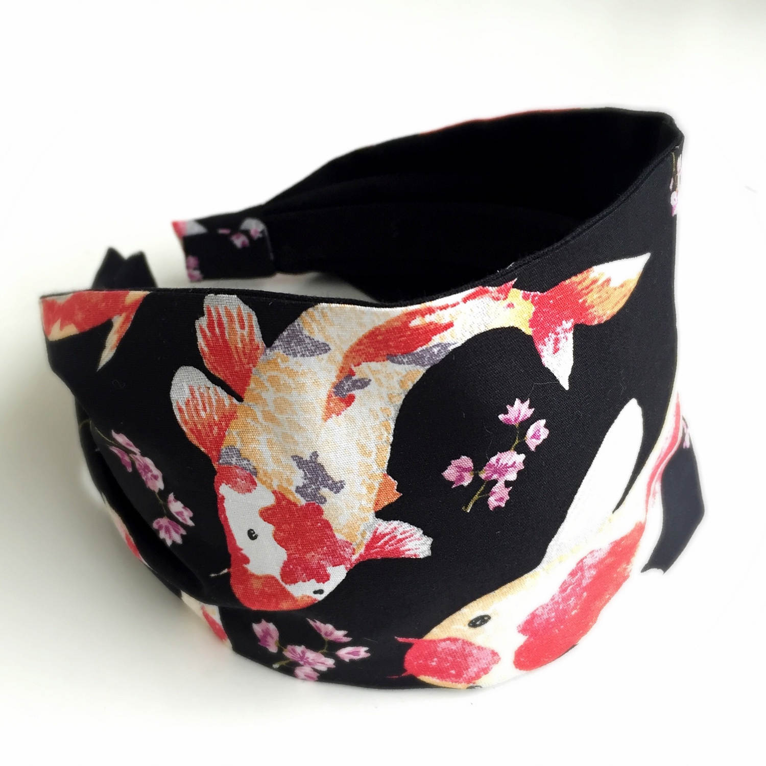 Japanese Headbands for women koi fish fabric hairband japanese