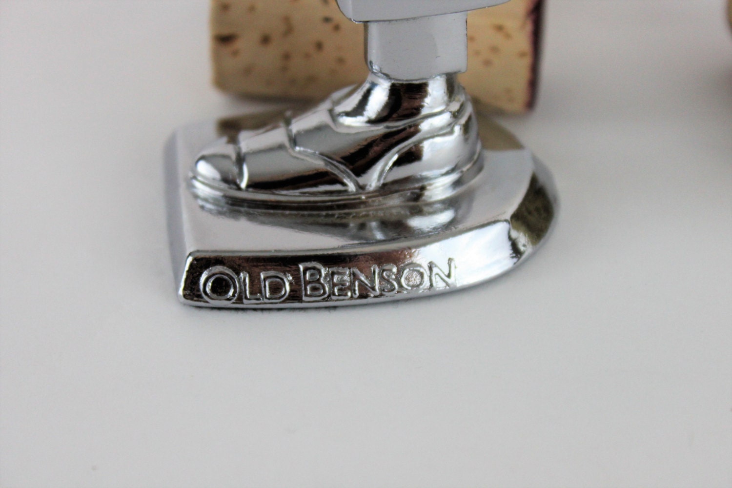 Vintage Old Benson Figural Corkscrew & Bottle Opener