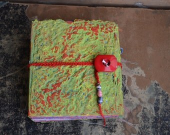 Junk Journal, Art Journal, Diary, Handmade Book