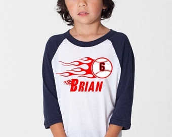 Baseball Birthday Raglan Shirt - Baseball Birthday Shirt 102