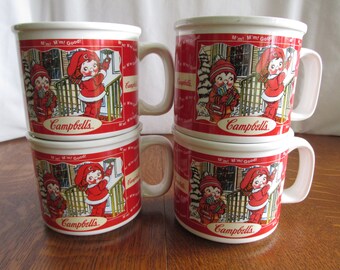 Set of Campbell's Soup Mugs