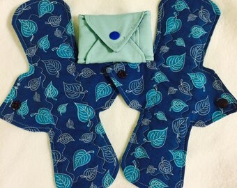 9.75" Moderate Cotton top cloth pad