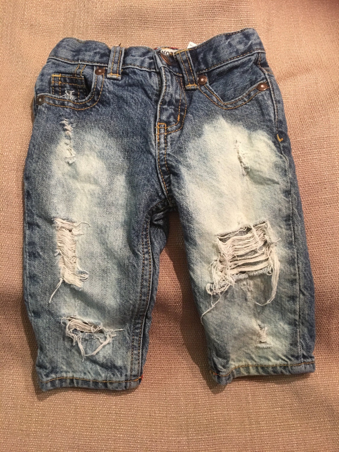 distressed baby boy oshkosh jeans 6 months hipster kids