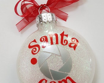 Santa Cam Ornament
