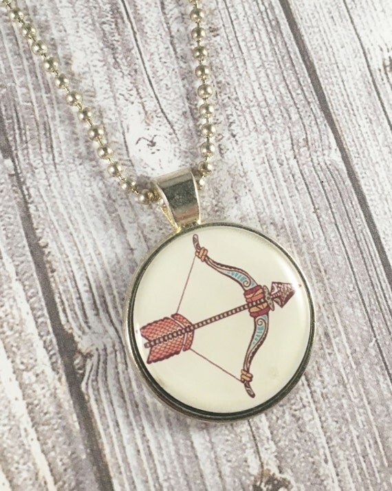 Sagittarius necklace Sagittarius gift Zodiac by Shaebugs on Etsy