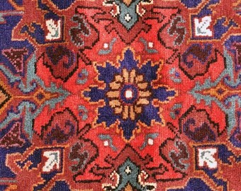 Lush Persian Floral Rug -- 7 ft. by 4 ft. 6 in.