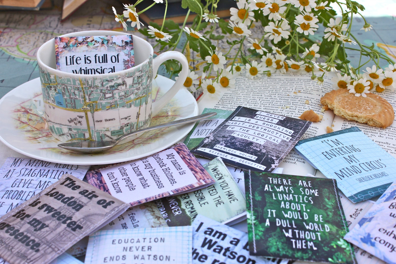 Sherlock Holmes tea gift set