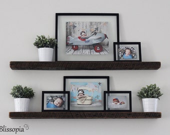Reclaimed Wood Floating Shelf, Wall Shelf, Shelving