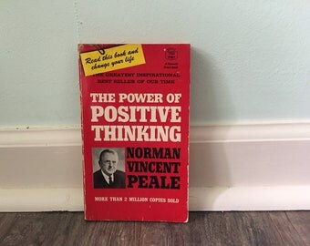 Norman Vincent Peale "The Power of Positive Thinking" paperback book